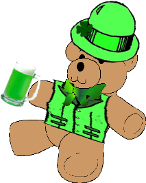 St. Patrick's Day Ishy Bear